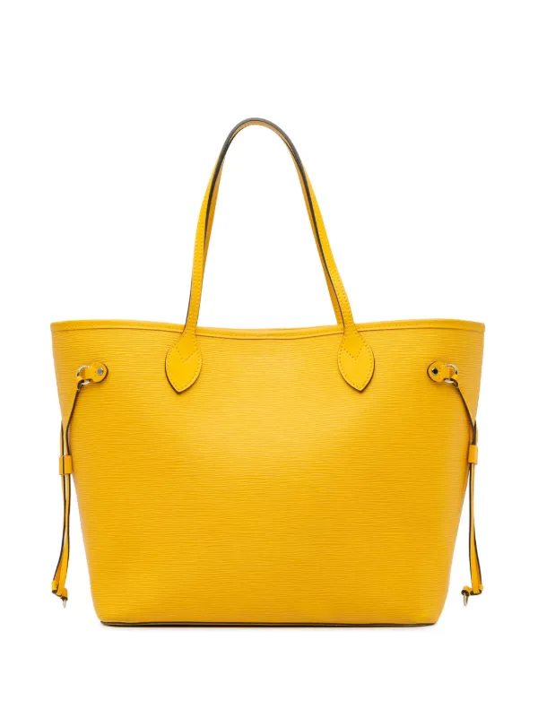 Louis Vuitton Pre Owned 21th Century Epi Neverfull MM Tote Bag Yellow FARFETCH IE