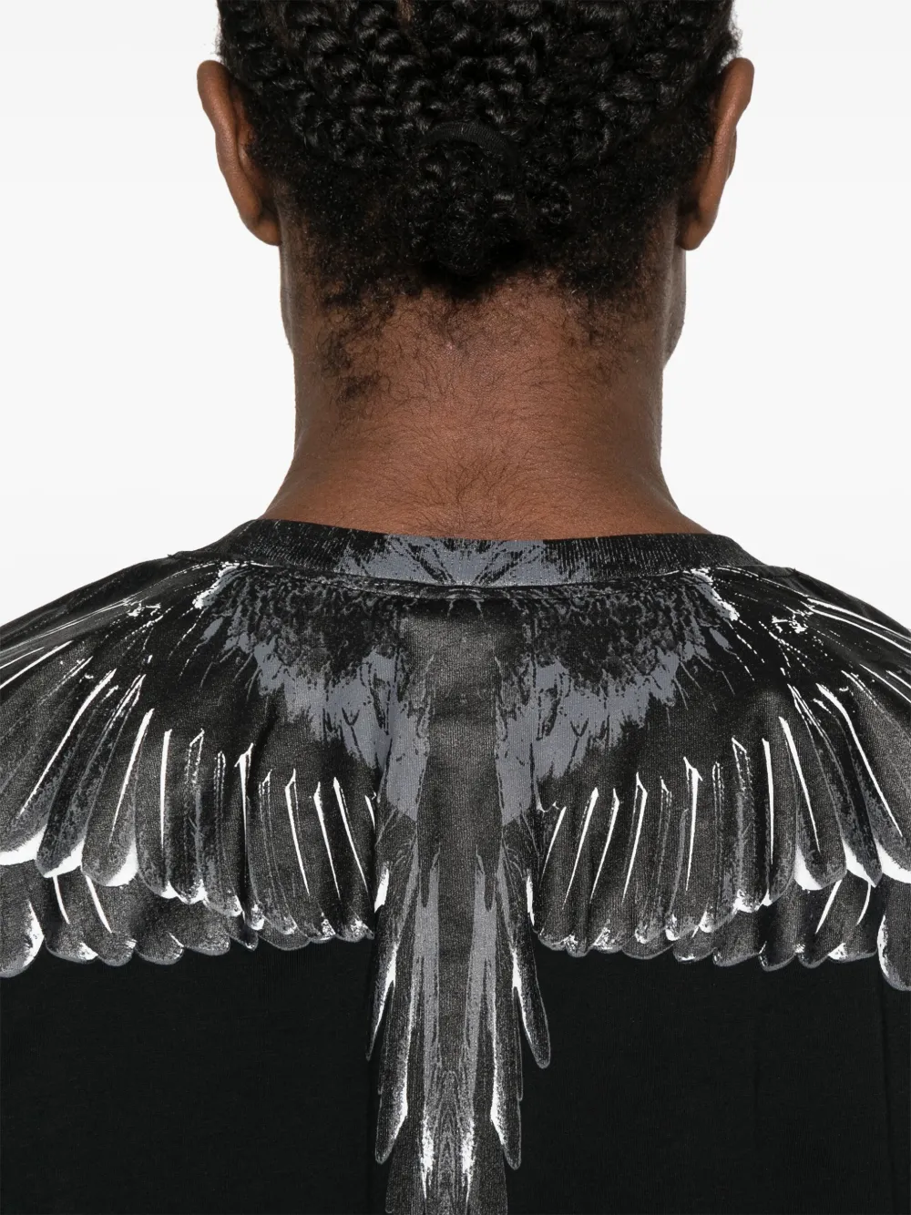 Marcelo Burlon County of Milan T-shirt met print Zwart