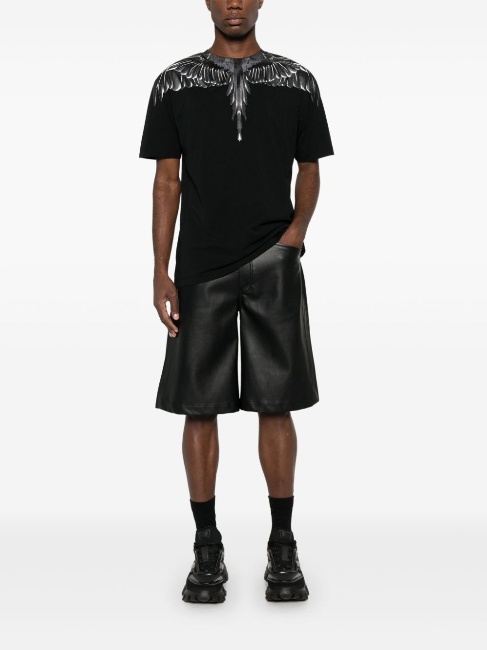 Marcelo Burlon County of Milan Icon Wings T-shirt - Black