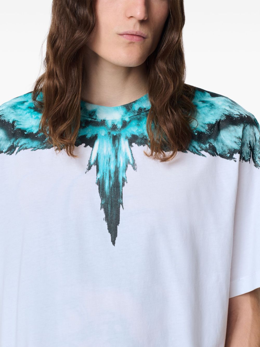 Marcelo Burlon County of Milan Colordust Wings T-shirt Wit