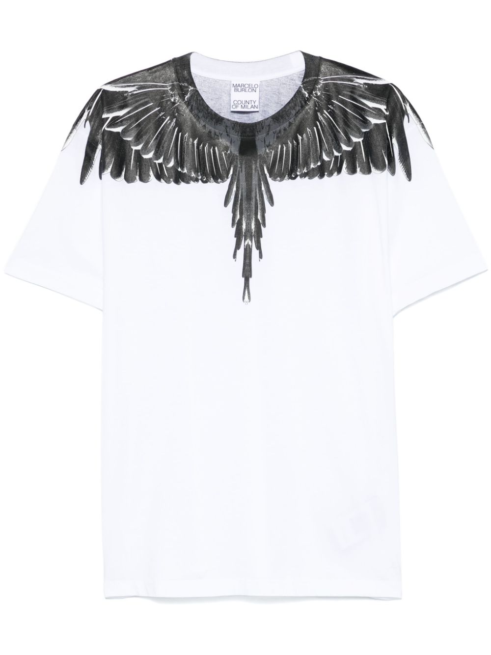 Marcelo Burlon County of Milan T-shirt met print Wit