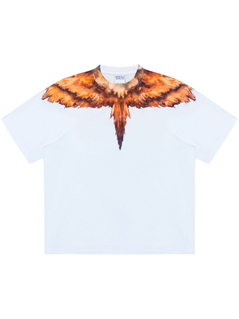 Marcelo Burlon County of Milan Colordust Wings T-shirt Wit