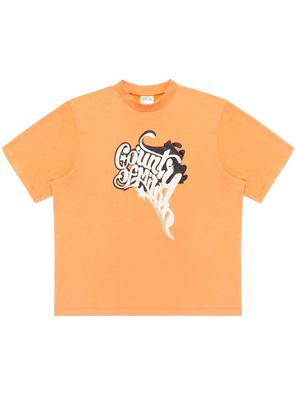 Marcelo Burlon County of Milan County Melted T-shirt - Orange