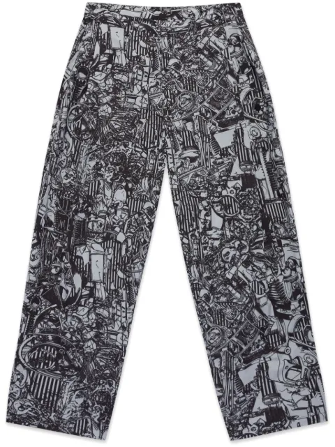 Marcelo Burlon County of Milan AOP pyjama pants