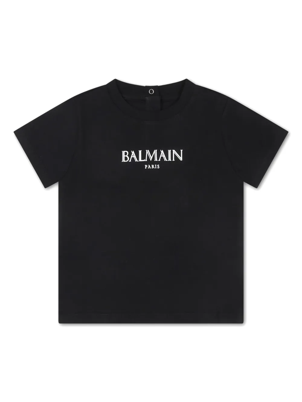 Balmain Kids T-shirt met logoprint Zwart
