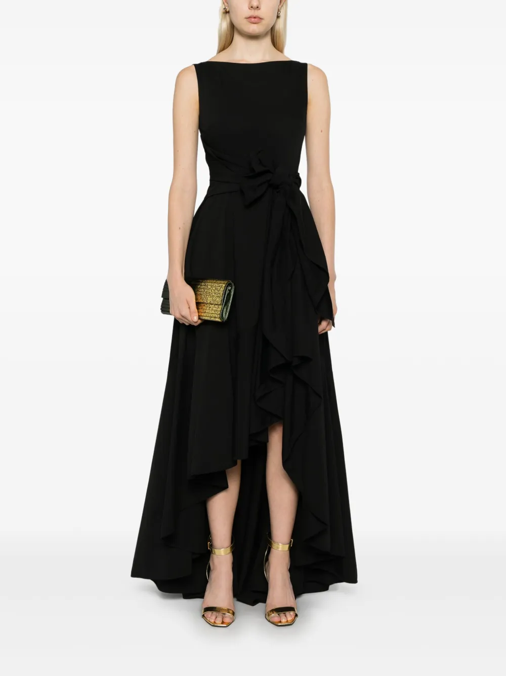 Talbot Runhof Homerie4 maxi dress - 999 BLACK