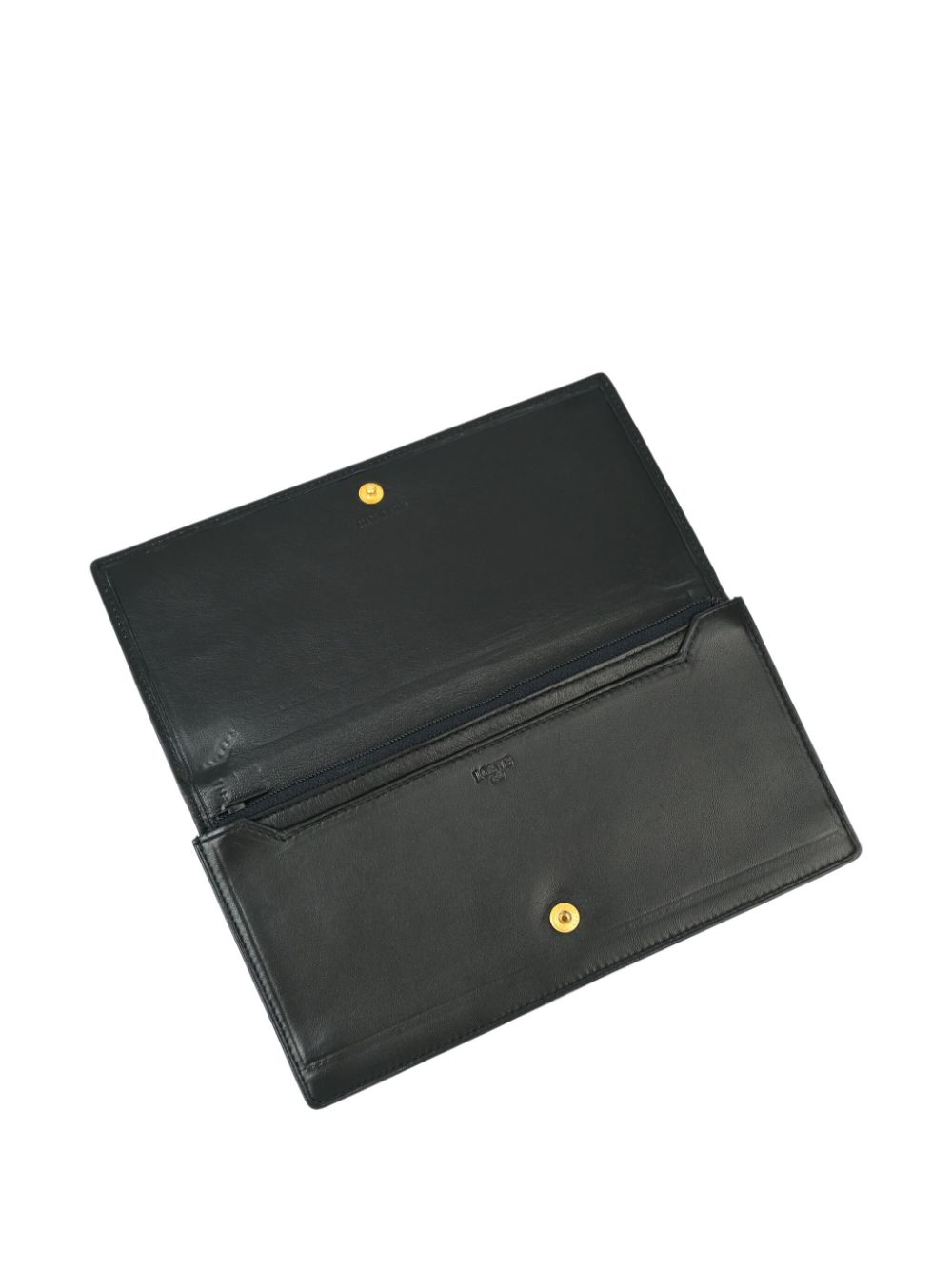 Pre-owned Loewe 1990-2000 Bi-fold Wallet In Black