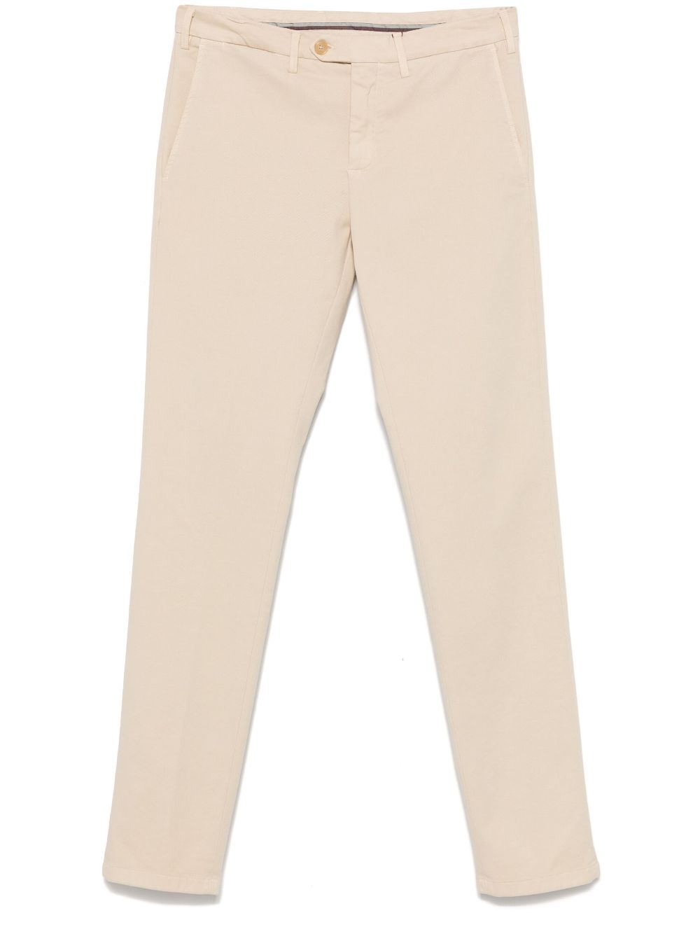 slim-cut chinos