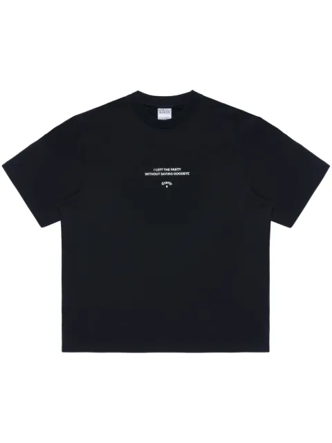 Marcelo Burlon County of Milan Goodbye Quote T-shirt