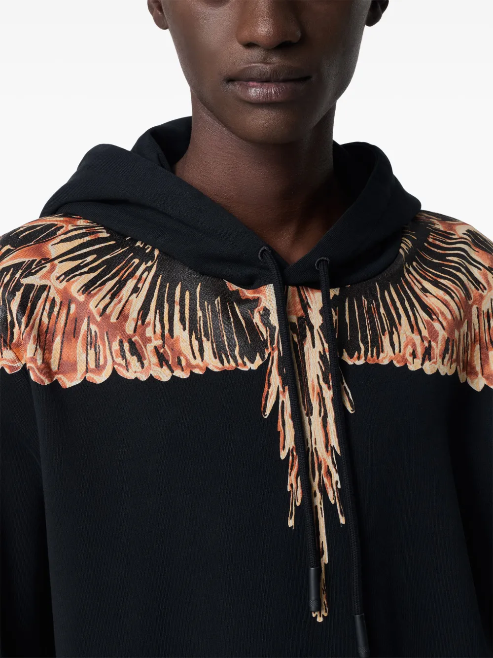 Marcelo Burlon County of Milan Icon Wings hoodie Zwart