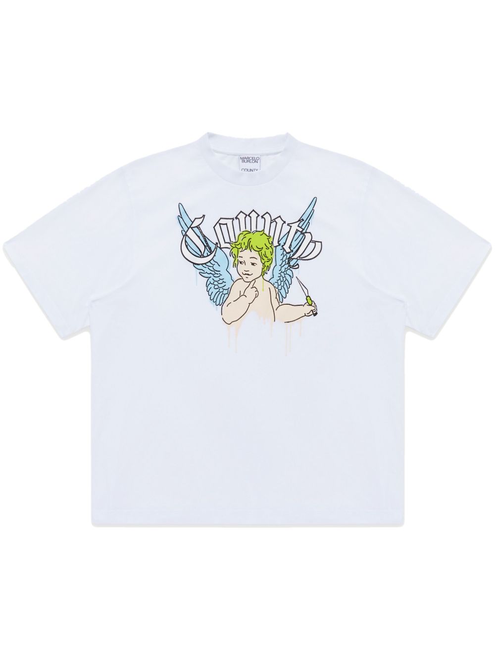 Marcelo Burlon County of Milan County Angel T-shirt - White