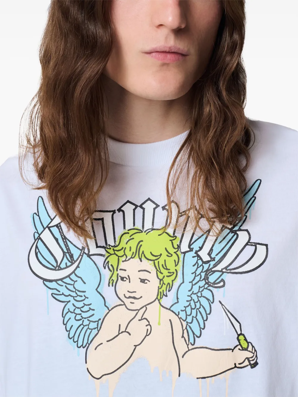 Marcelo Burlon County of Milan Country Angel T-shirt Wit
