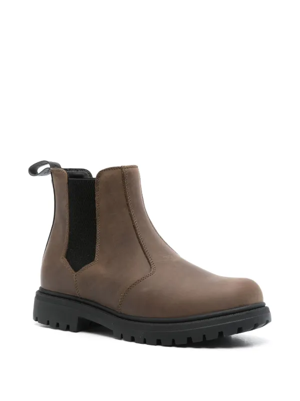 New GUESS Men\'s Brown Leather Chelsea Boots Guess Chelsea Remmy Boot Men main image 3