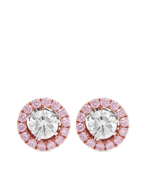 HYT Jewelry 18kt Weißgoldohrringe mit Diamanten
