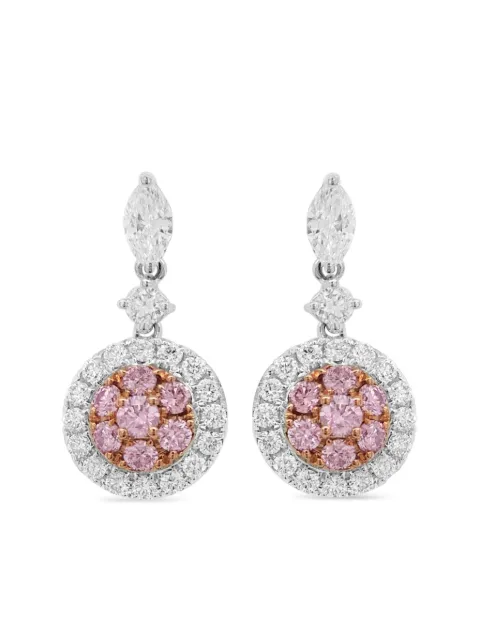 HYT Jewelry 18kt Weißgoldohrringe mit Diamanten