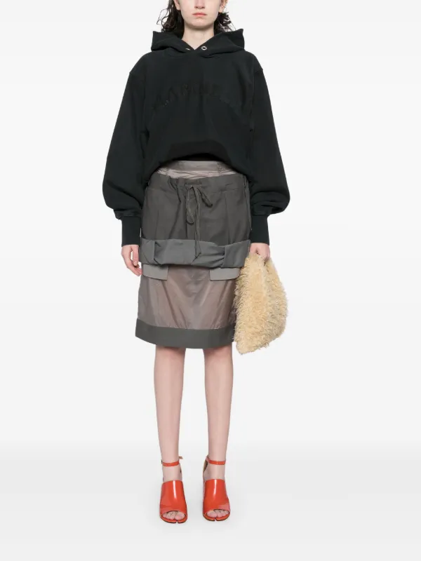 Maison Margiela ハイライズ スカート | グレー | FARFETCH JP