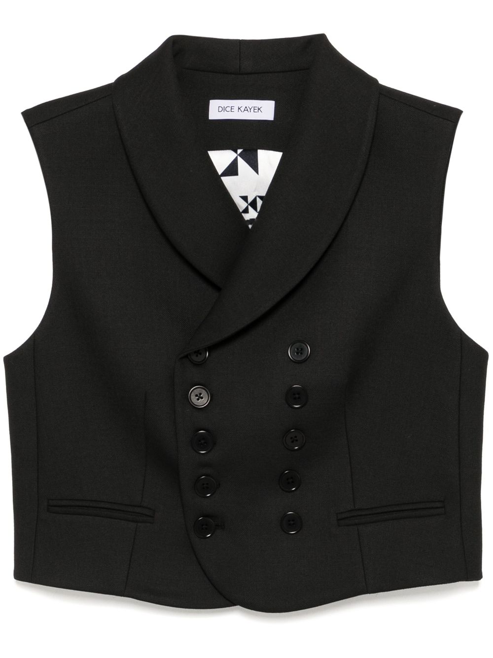 double-breasted waistcoat