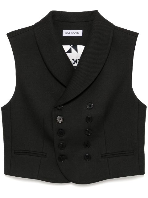 Dice Kayek double-breasted waistcoat