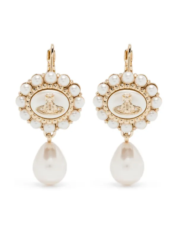 Vivienne Westwood Amaya Earrings Gold FARFETCH PH
