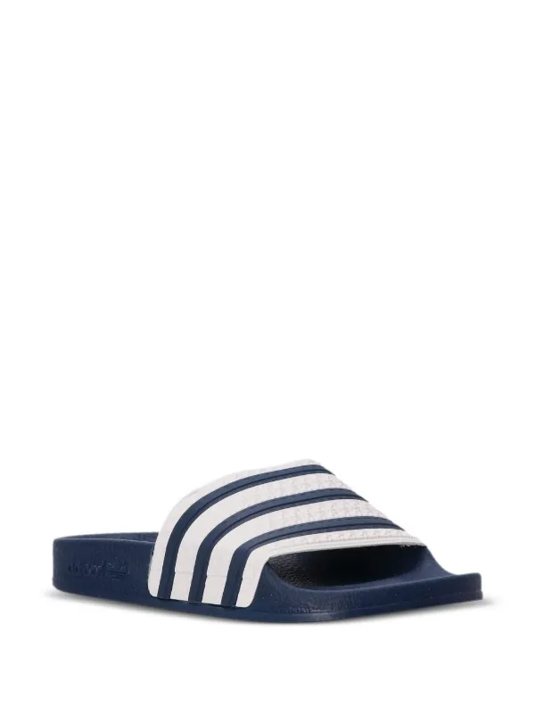 Aero blue adidas slides online