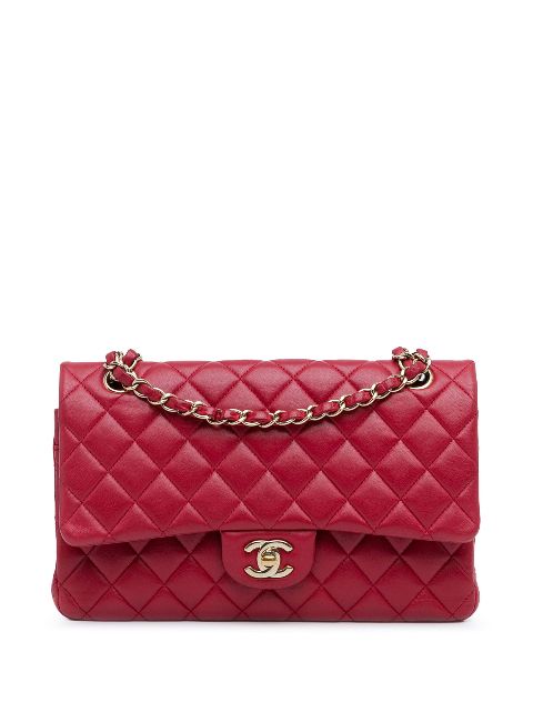 CHANEL 2016-2017 Medium Classic Lambskin Double Flap shoulder bag Women