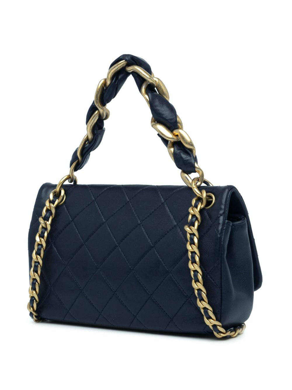 Affordable HOT SALE CHANEL 2021 Quilted Lambskin Chain is More Flap satchel Women