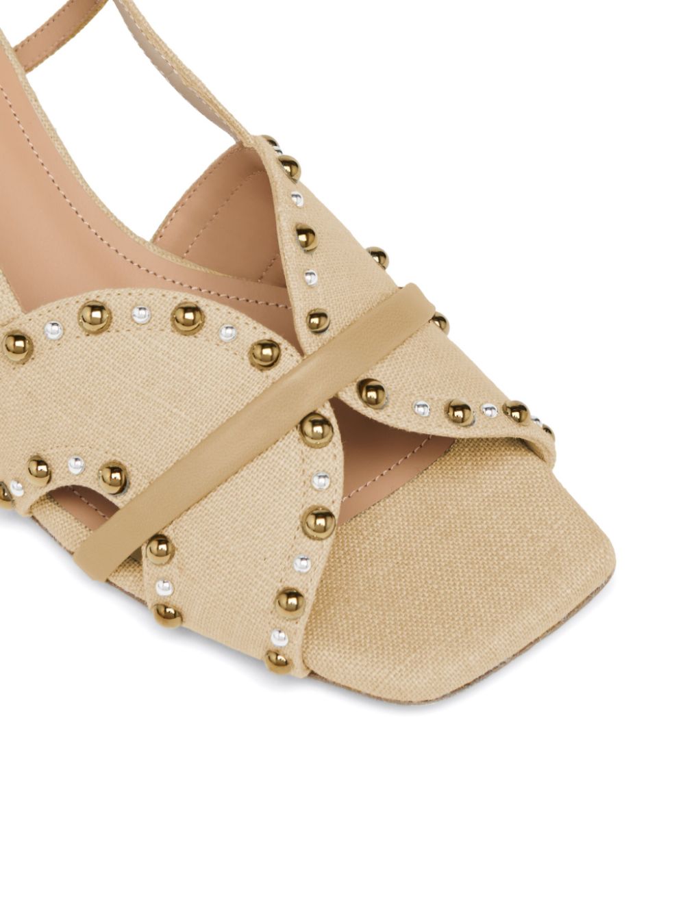 Malone Souliers 45 mm Katarina sandalen Beige