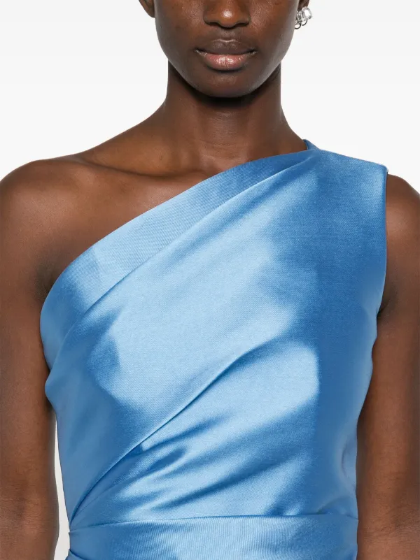 Solace London Kira Maxi Dress | Blue | FARFETCH
