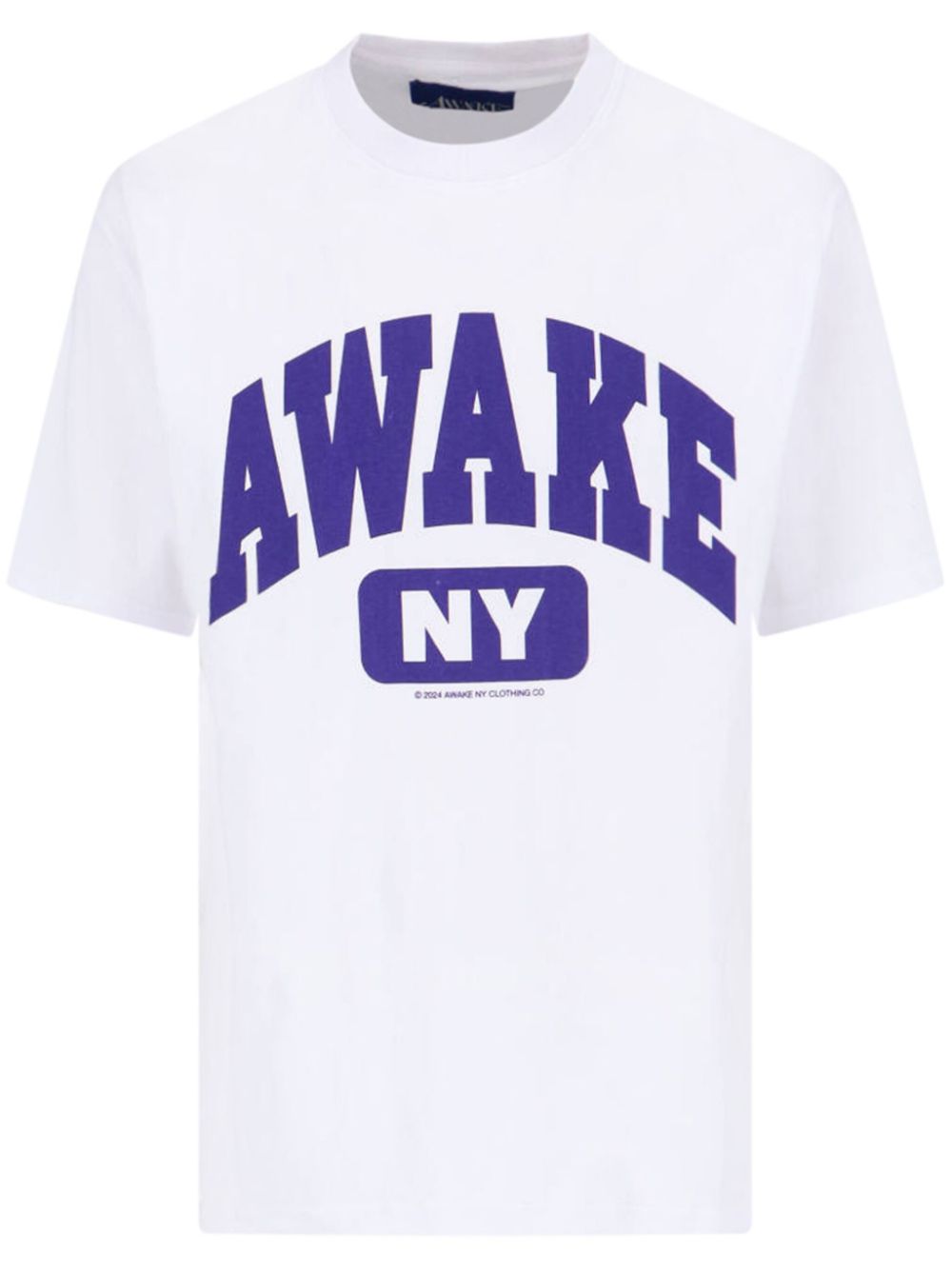 Awake NY logo-print T-shirt - White