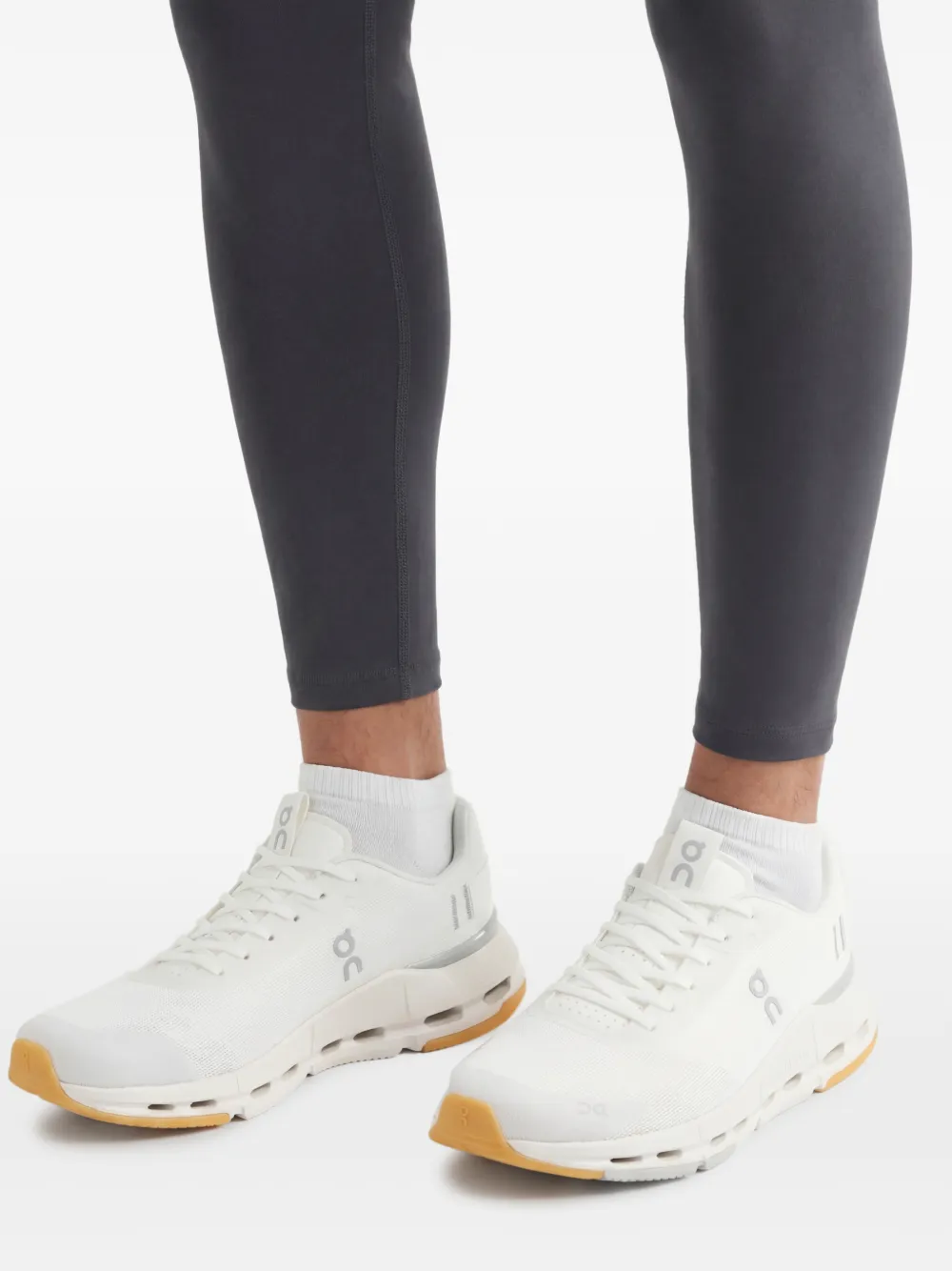 On Cloudnova Form sneakers Wit
