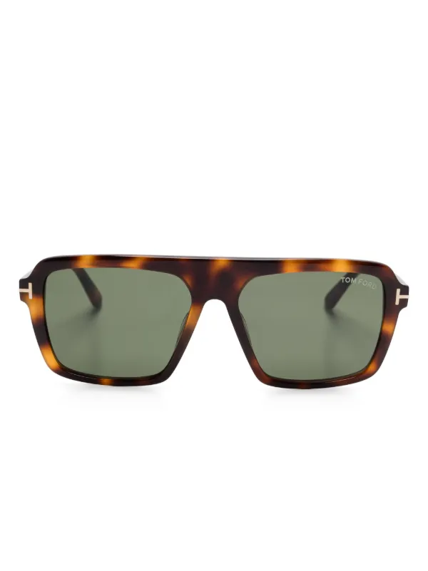 TOM FORD Eyewear Vincent sunglasses unisex Acetate 53 Brown