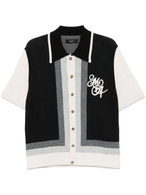 AMIRI MA Swirl polo shirt