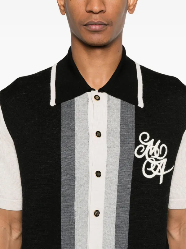 AMIRI MA Swirl ポロシャツ | ブラック | FARFETCH JP