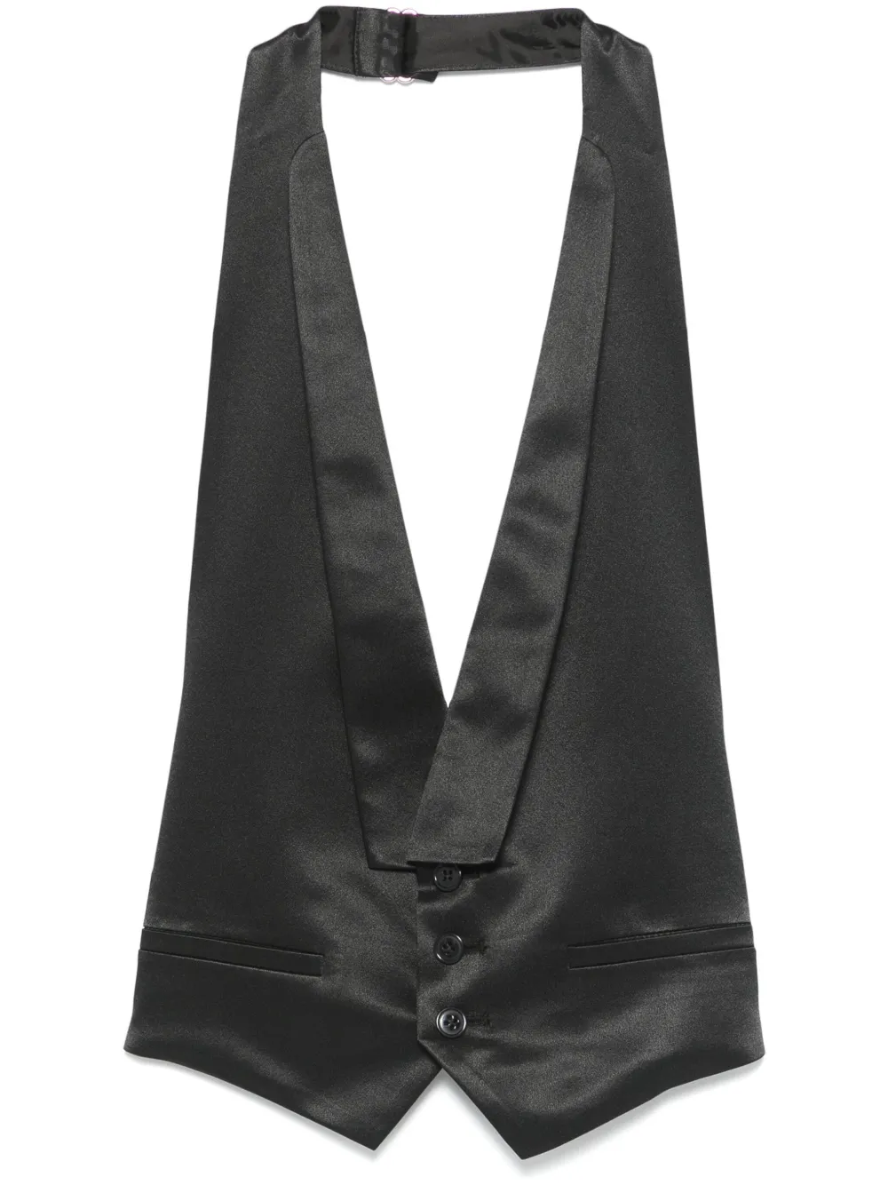 Vaquera Tuxedo vest - Black