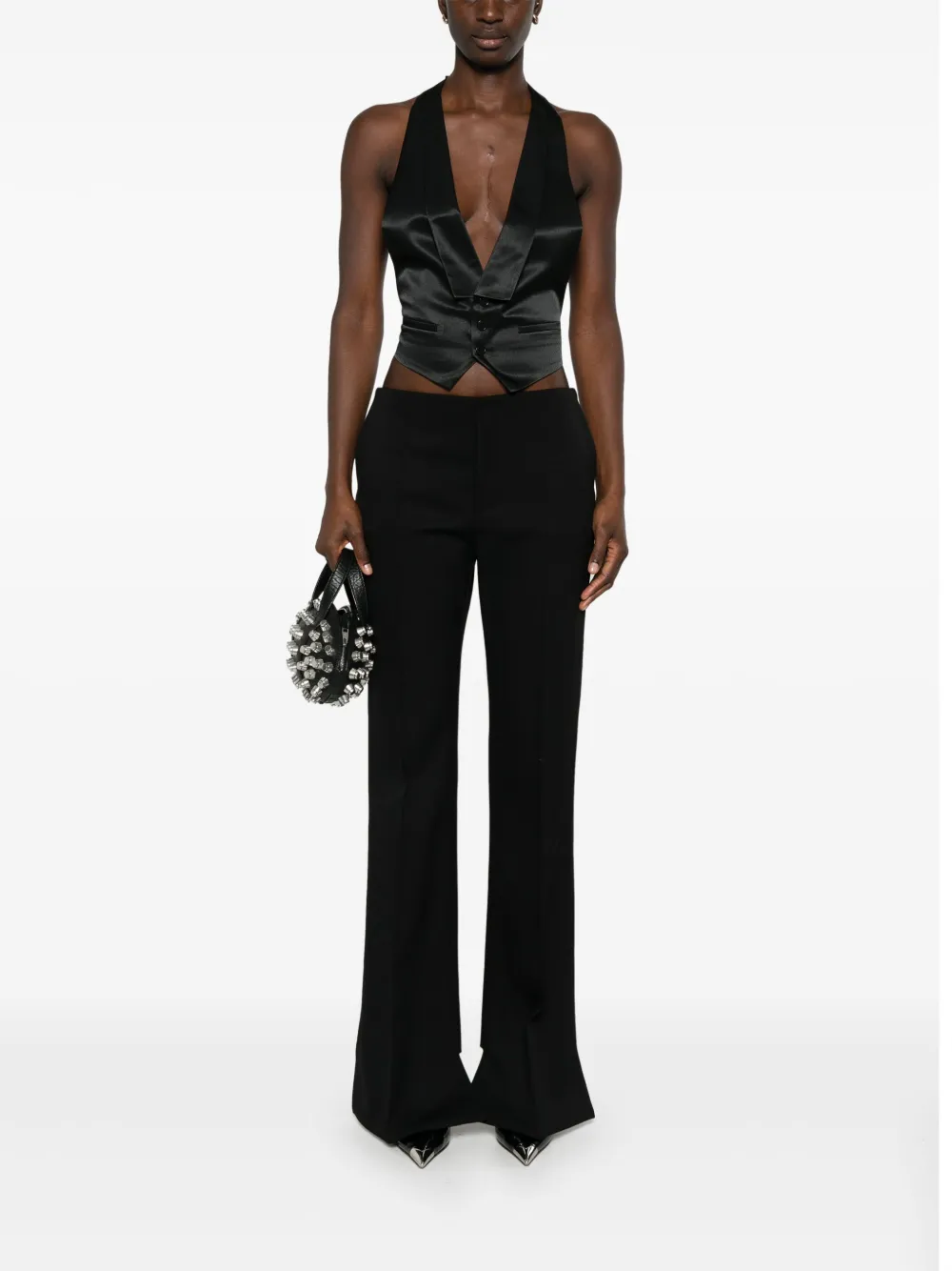 Vaquera Tuxedo vest - Zwart