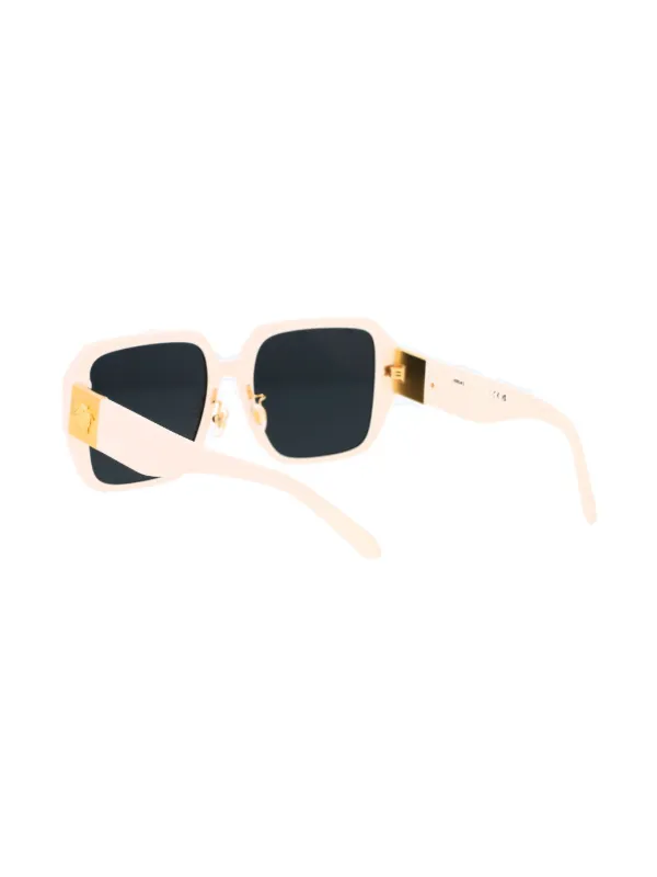 Versace Eyewear Medusa Sunglasses | White | FARFETCH RO