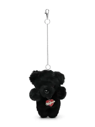 【Vaquera】Teddy Bear  キーチェーン 全２色 送関込 Vaquera: Women's Teddy Bear Keychain (Black) | DSMNY E-SHOP