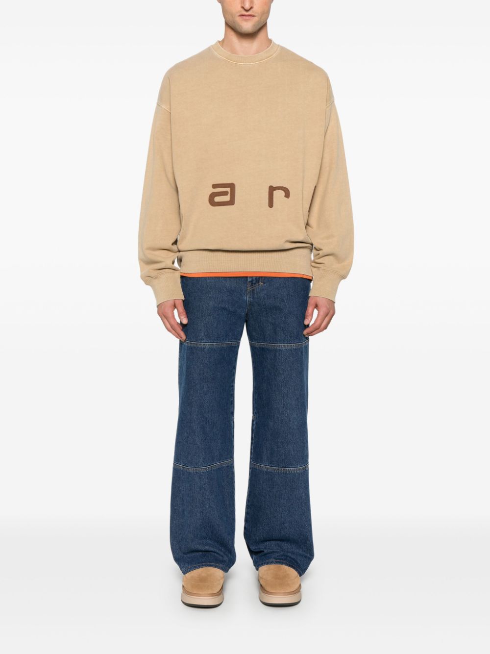 Carhartt WIP Felt Script sweatshirt - Neutrals