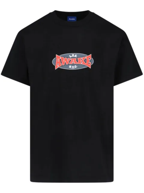 Awake NY logo-print T-shirt