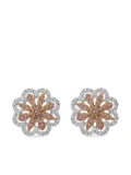 HYT Jewelry 18k white gold diamond earrings