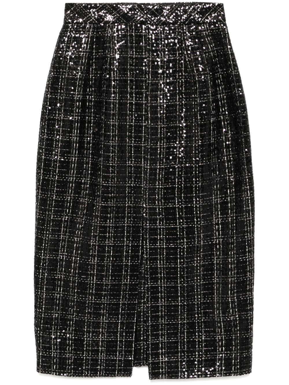 sequined skirt