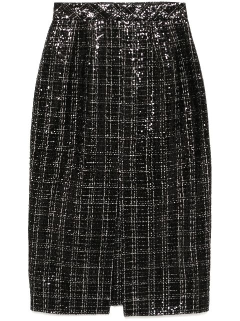 Dice Kayek sequined skirt