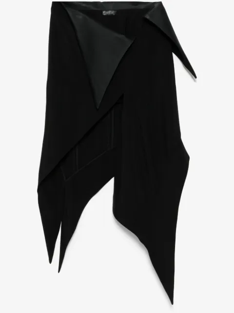 Mugler cummerbund skirt