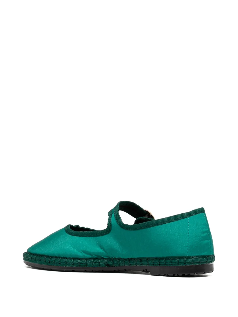 Flabelus Costello Ballerina Flats In Green