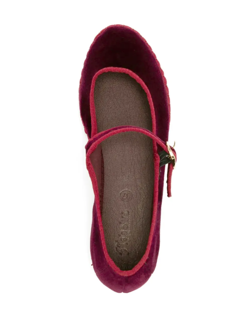 FLABELUS Lucrecia ballerina flats Red