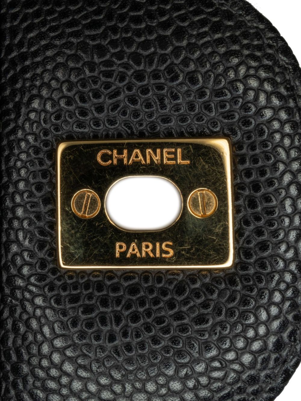 CHANEL Pre-Owned 2015-2016 Jumbo Classic Caviar Double Flap shoulder bag WOMEN