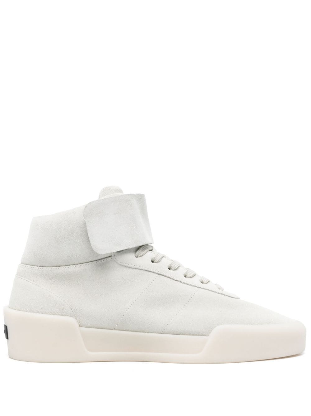 Shop Fear Of God Suede Sneakers In Grey