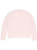 Acne Studios crew-neck sweater - Pink