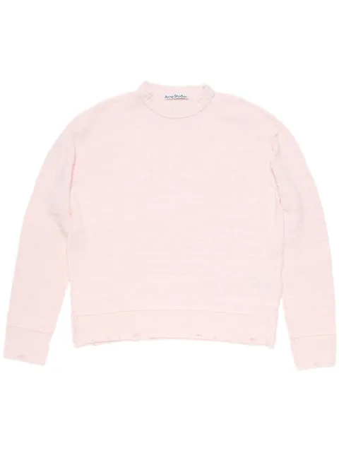 Acne Studios suéter con cuello redondo