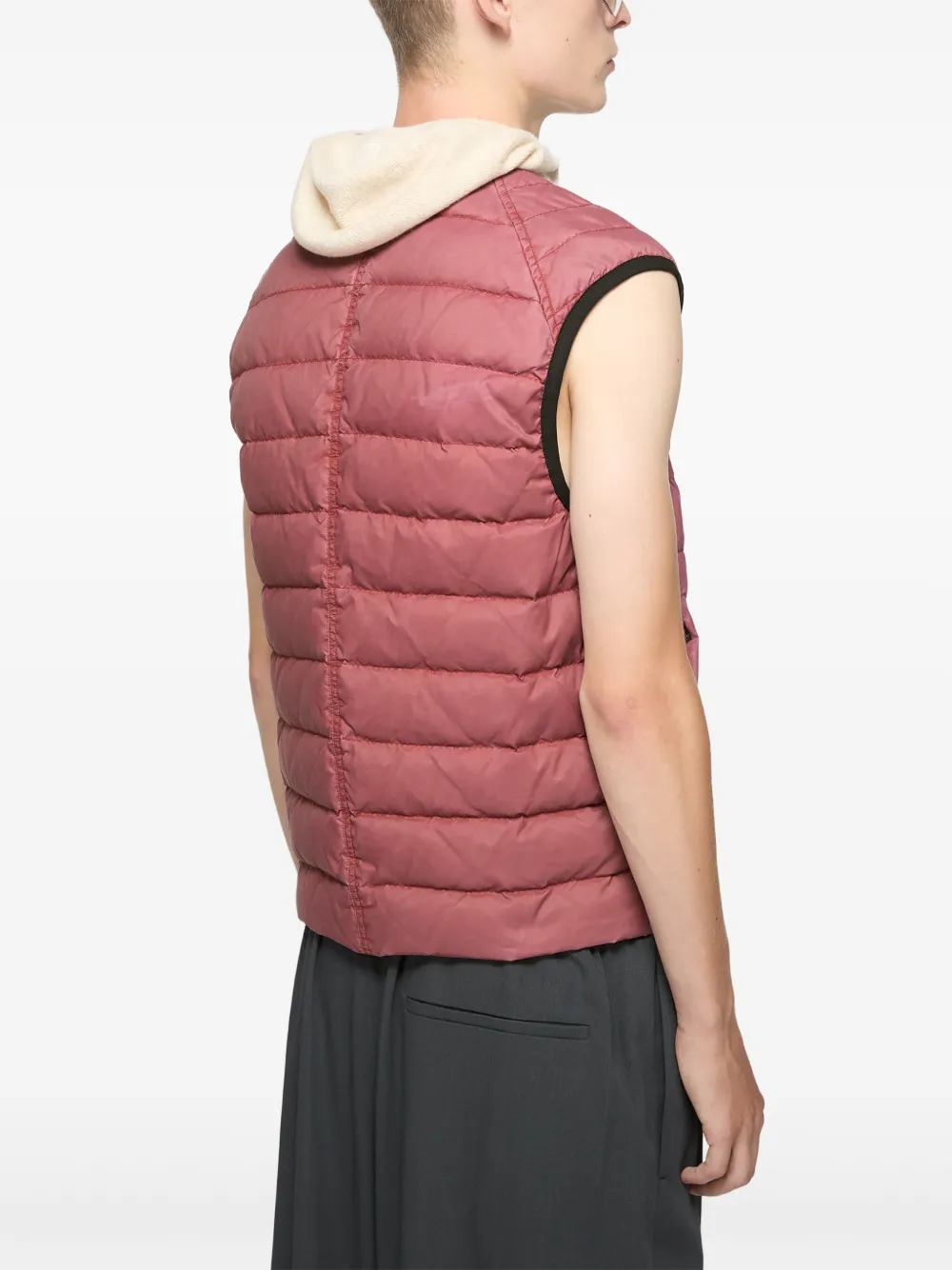 Acne Studios Gilet met logoprint Rood